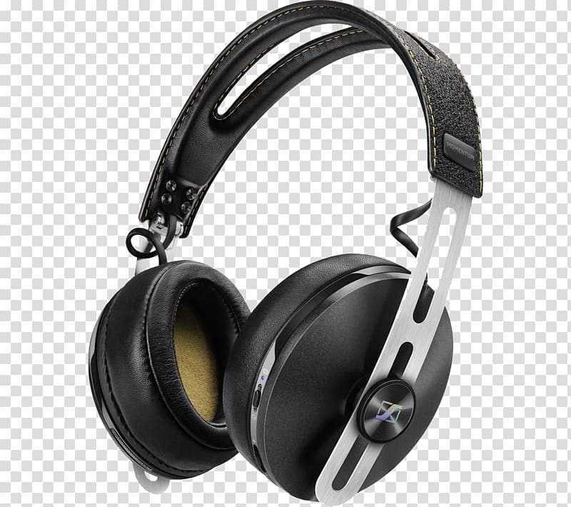 Sennheiser Headphones Bluetooth Active noise control Wireless, momentum transparent background PNG clipart