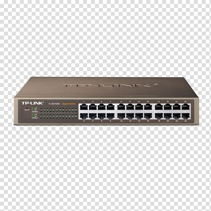 Network switch Fast Ethernet Gigabit Ethernet TP-Link Computer network, TL transparent background PNG clipart