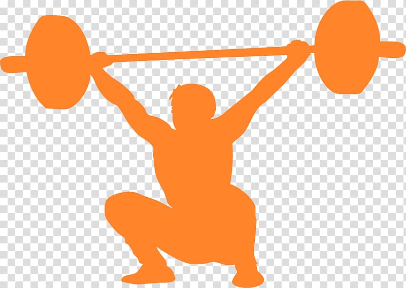 Olympic weightlifting CrossFit Exercise , Silhouette transparent background PNG clipart