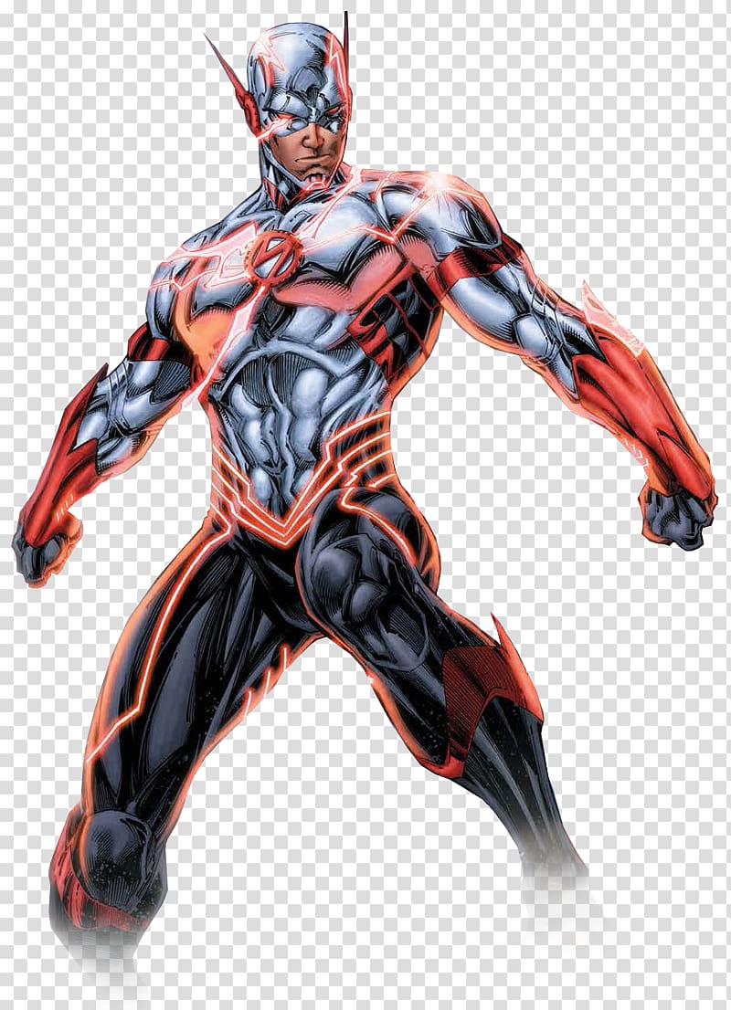 Wally West Flash The New 52 Wallace West Blue Lantern Corps, Flash transparent background PNG clipart
