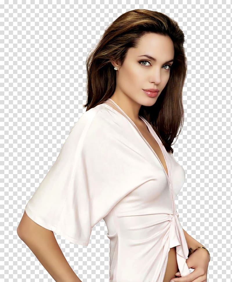 Angelina Jolie transparent background PNG clipart