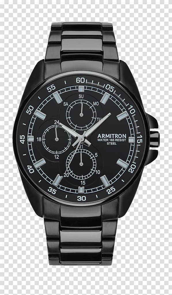 Watch Quartz clock Armani Luxury, watch transparent background PNG clipart