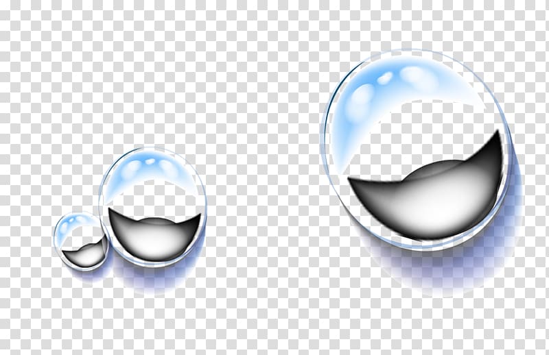 Drop Dew Icon, Blue fresh water drops decorative patterns transparent background PNG clipart