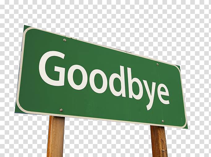 Sign Information , Goodbye indicator board transparent background PNG clipart