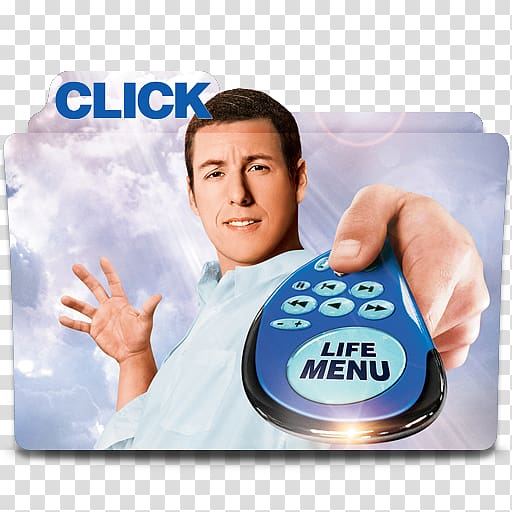 Adam Sandler Click Film poster Michael Newman, adam sandler transparent background PNG clipart