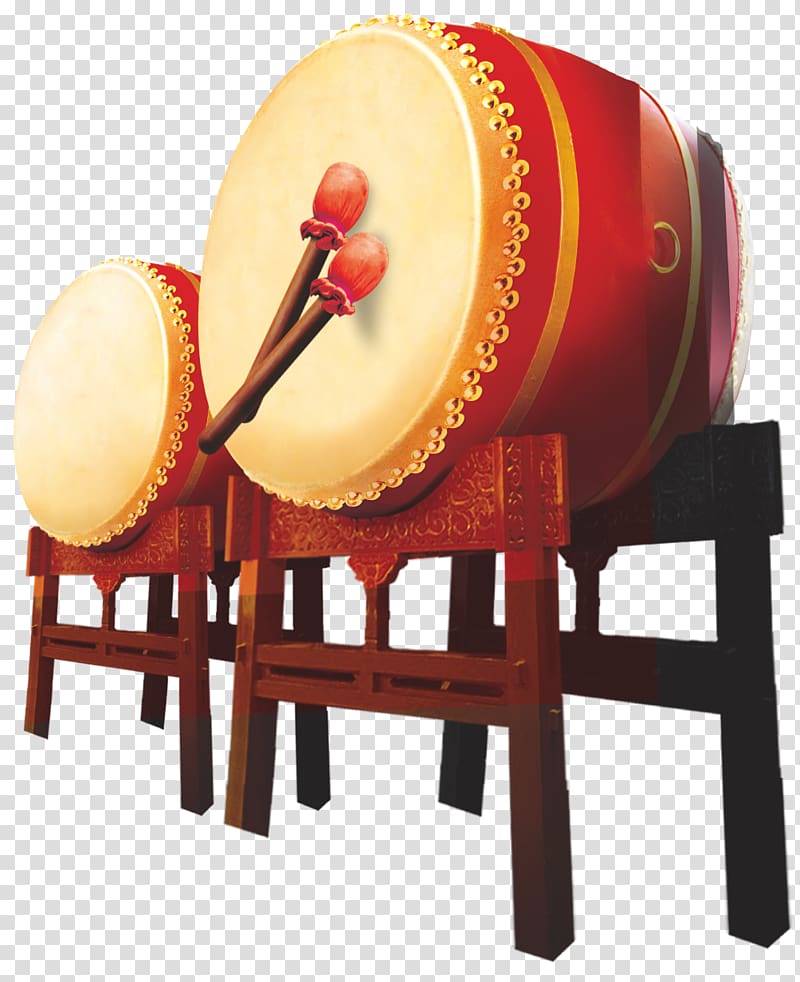 red drums , Bass drum Drums, Classical style drumming transparent background PNG clipart