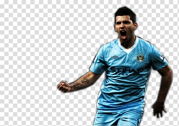 Rendering Video Football Adobe shop, Kun aguero transparent background PNG clipart