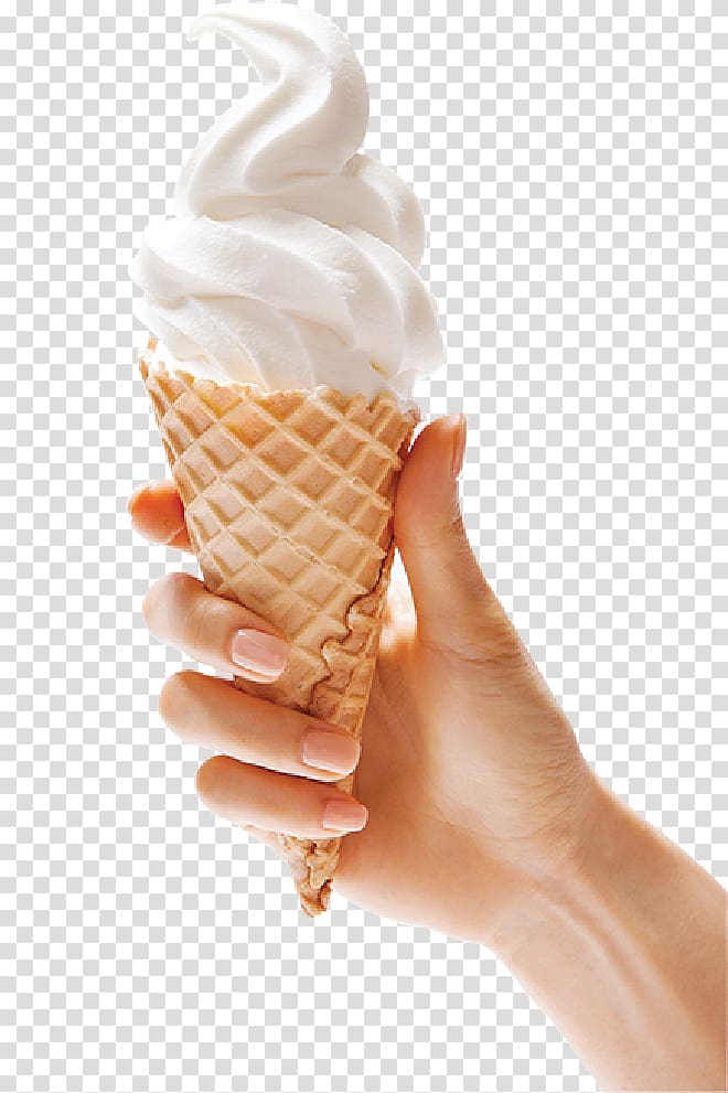 Gelato Ice Cream Cones Frozen yogurt Sundae, ice cream transparent background PNG clipart