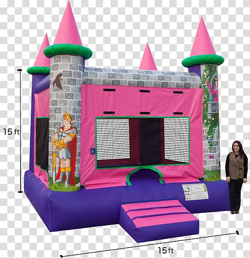 Inflatable Bouncers Castle House Playground slide, Bounce House transparent background PNG clipart