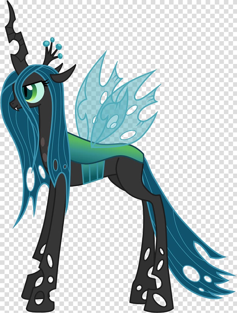 Pony Changeling Queen Chrysalis A Canterlot Wedding , ink princess transparent background PNG clipart