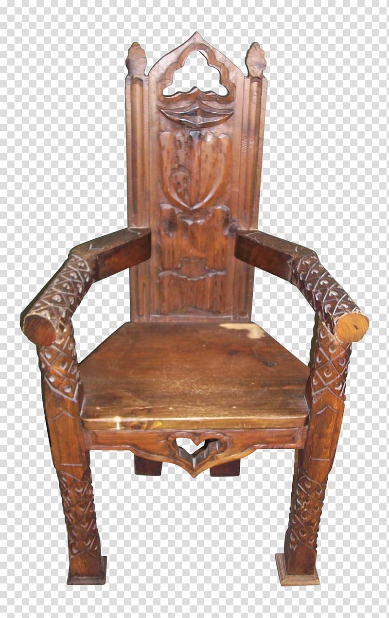 Chair Throne Freemasonry Wood Seat, mahogany chair transparent background PNG clipart