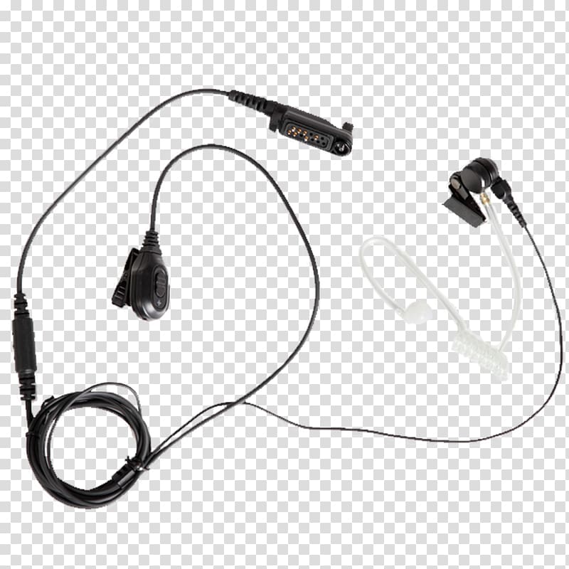 Microphone Headphones Hytera Push-to-talk Speaking tube, microphone transparent background PNG clipart