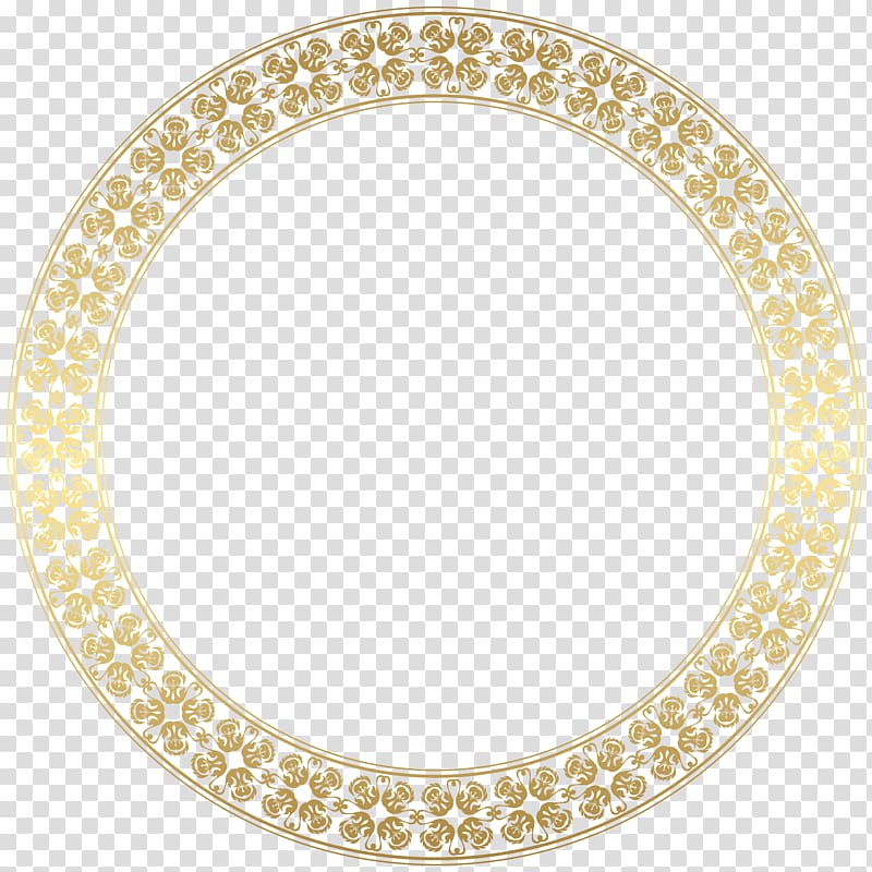 frame Gold , Round Gold Border Frame , round brown frame against blue background transparent background PNG clipart