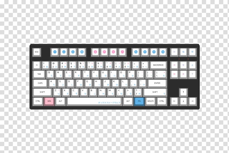 Computer keyboard Keycap Cherry RGB color model Model M keyboard, cherry transparent background PNG clipart