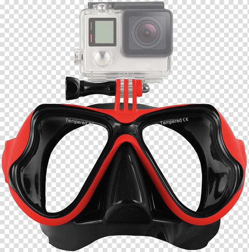 Diving & Snorkeling Masks Underwater diving Scuba diving Scuba set, mask transparent background PNG clipart