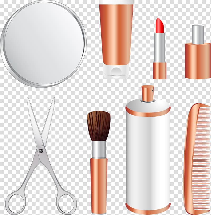 Cosmetics graphics Cosmetic packaging Makeup brush, cosmetics transparent background PNG clipart