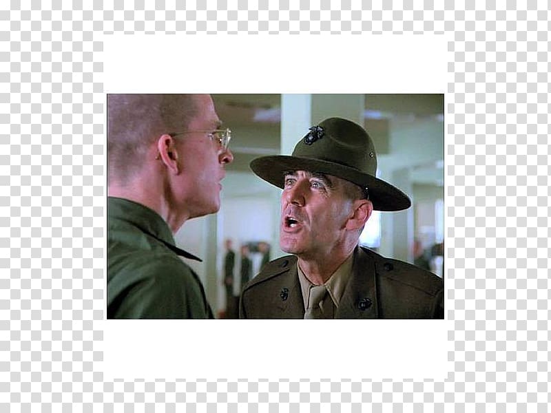 Gny. Sgt. Hartman Full Metal Jacket Diary Drill instructor Television film, Full Metal Jacket transparent background PNG clipart
