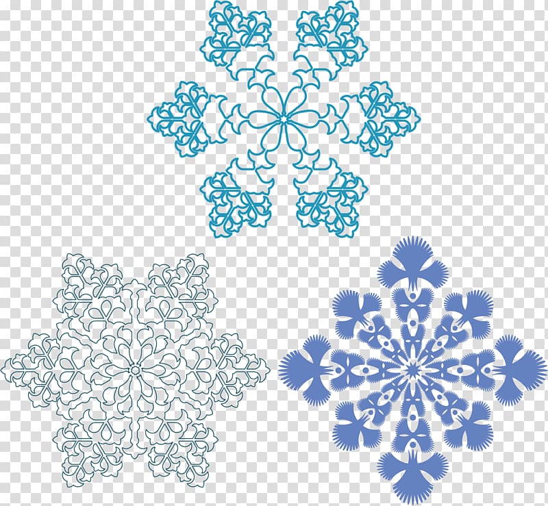 Snowflake Tattoo, Snow Aoxue material transparent background PNG clipart
