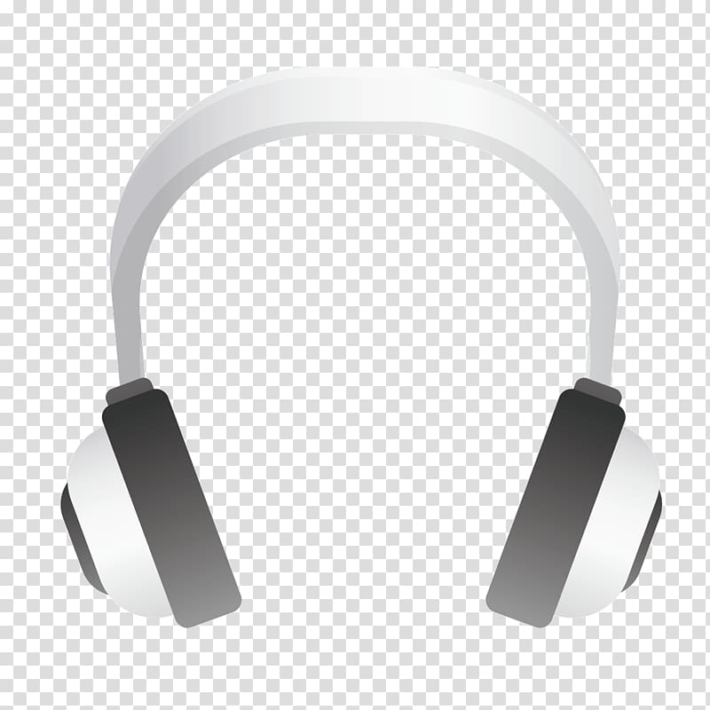 Headphones Font, White Headphones transparent background PNG clipart