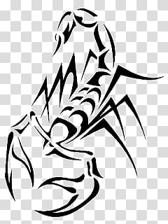 scorpion sketch, Scorpion Tattoo transparent background PNG clipart