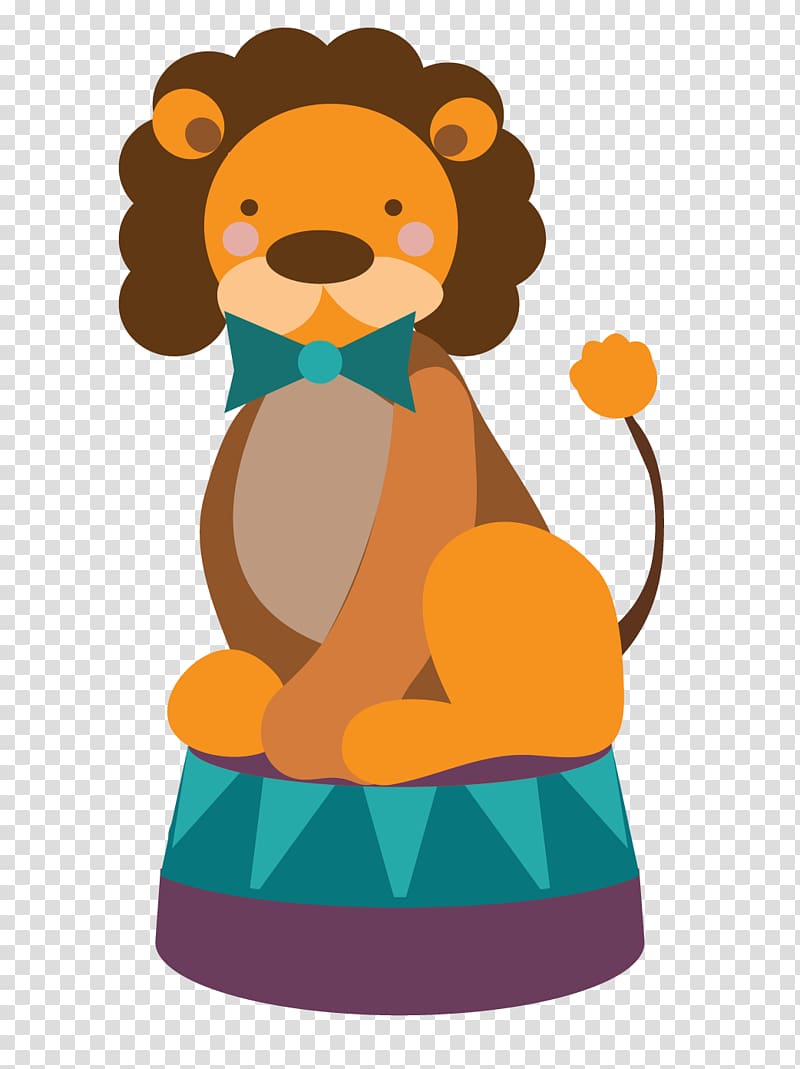 Lion Circus Scalable Graphics, circus lion transparent background PNG clipart