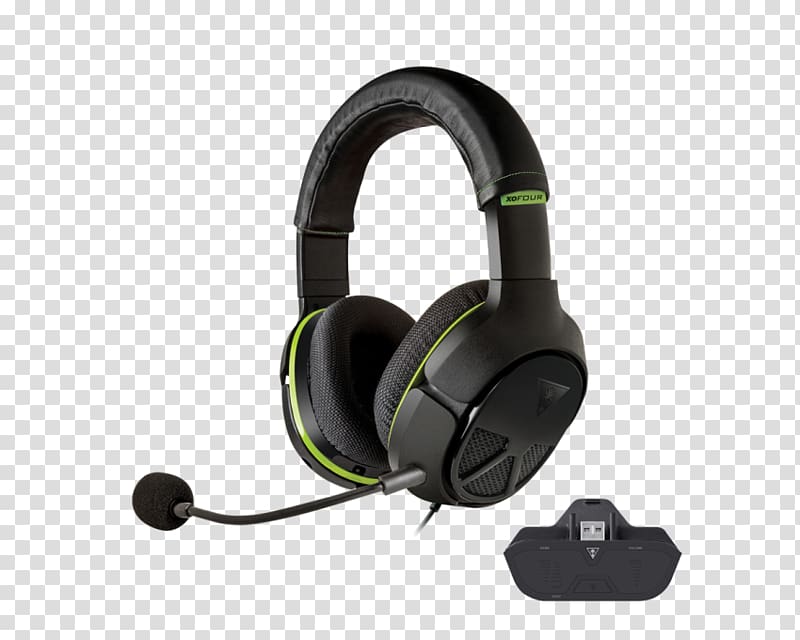 Turtle Beach Ear Force XO FOUR Stealth Xbox One Headphones Video game, headphones transparent background PNG clipart