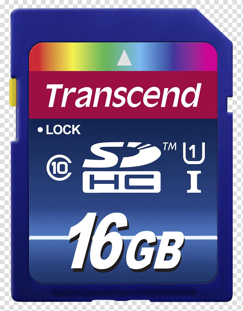 Flash Memory Cards Secure Digital SDHC Computer data storage, Camera transparent background PNG clipart