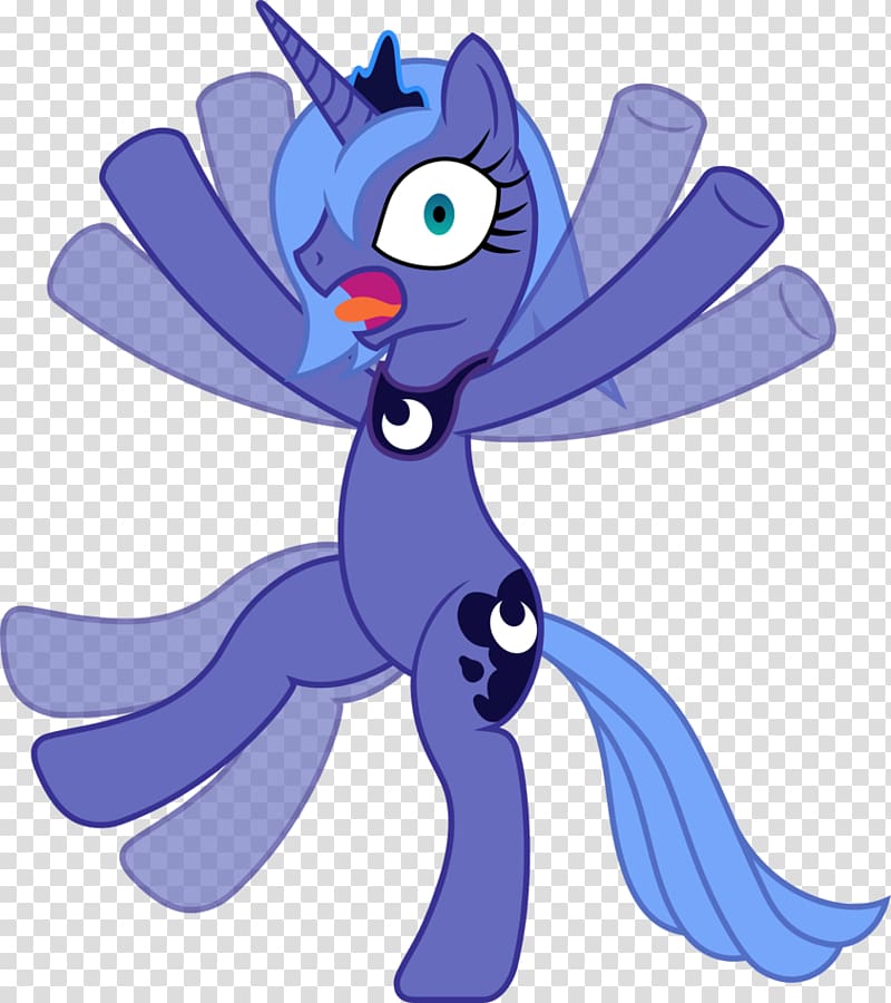 Princess Luna Pony Horse, nuggets transparent background PNG clipart
