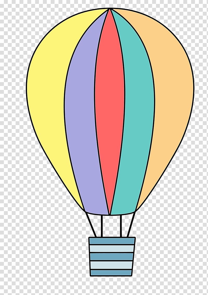 Hot air balloon Line , balloon transparent background PNG clipart
