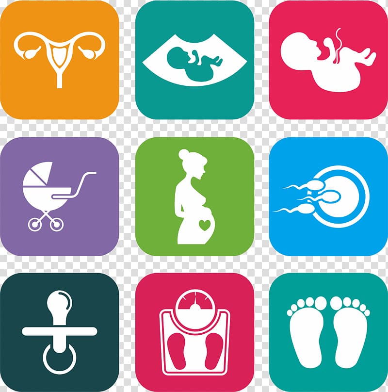 assorted icons, Infant Nursing Icon, Baby care pregnant women newborns transparent background PNG clipart