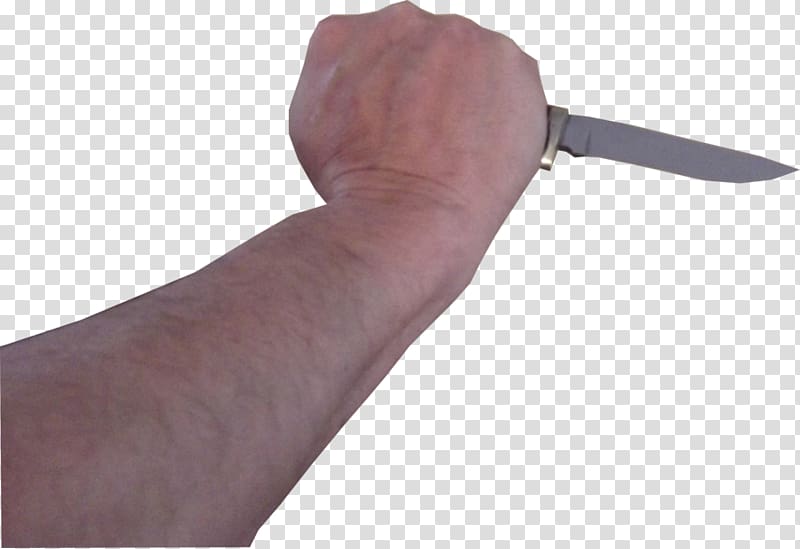 Thumb Knife Hand, knife transparent background PNG clipart