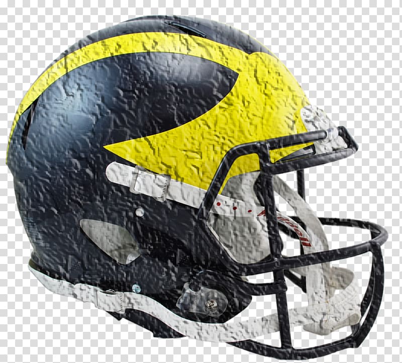 Michigan Wolverines football University of Michigan American Football Helmets Winged football helmet, meteors transparent background PNG clipart