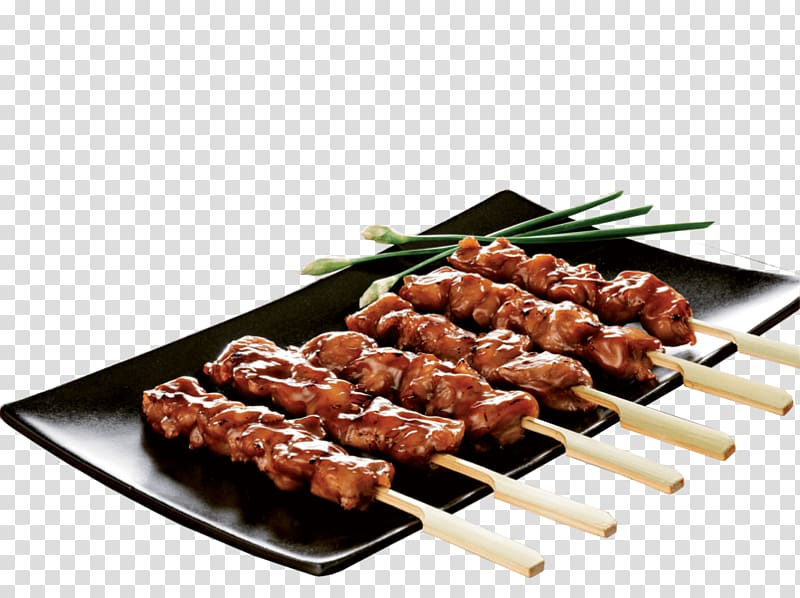 Yakitori Arrosticini Souvlaki Sate kambing Kebab, barbecue transparent background PNG clipart