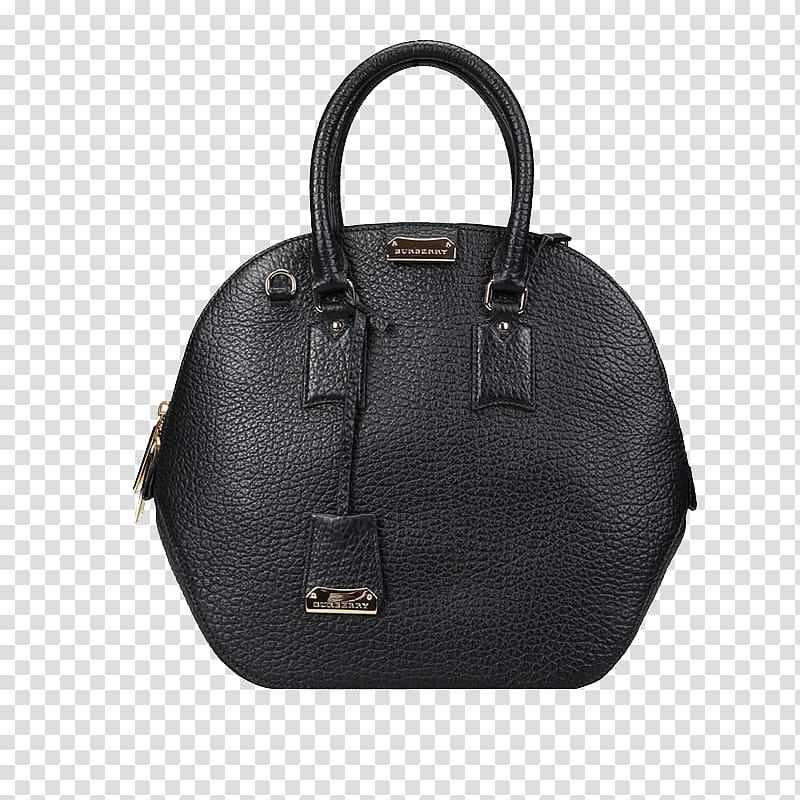 Tote bag Handbag Leather Burberry, Burberry handbags solid transparent background PNG clipart