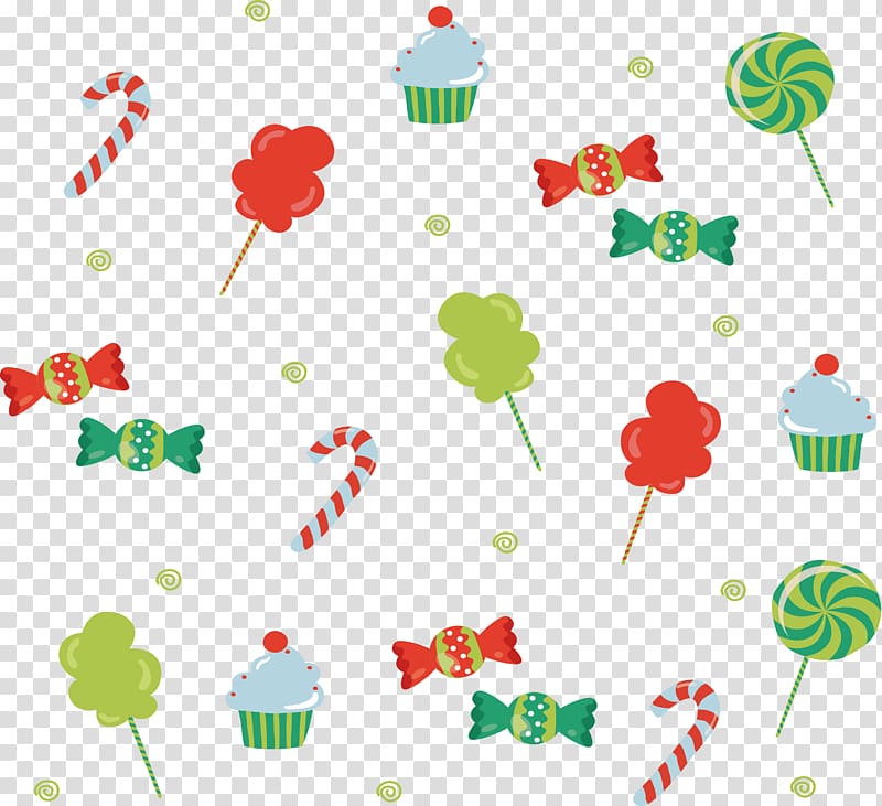 Candy Computer file, Childhood memories of candy patterns transparent background PNG clipart