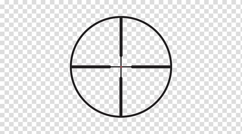 Reticle Telescopic sight Milliradian Absehen Rifle, others transparent background PNG clipart