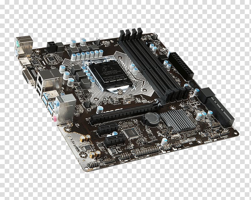 Intel Motherboard MSI LGA 1151 Skylake, intel transparent background PNG clipart
