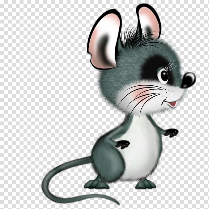 Mouse Rat Food chain Rodent Muroidea, Mouse cartoon pull Free transparent background PNG clipart