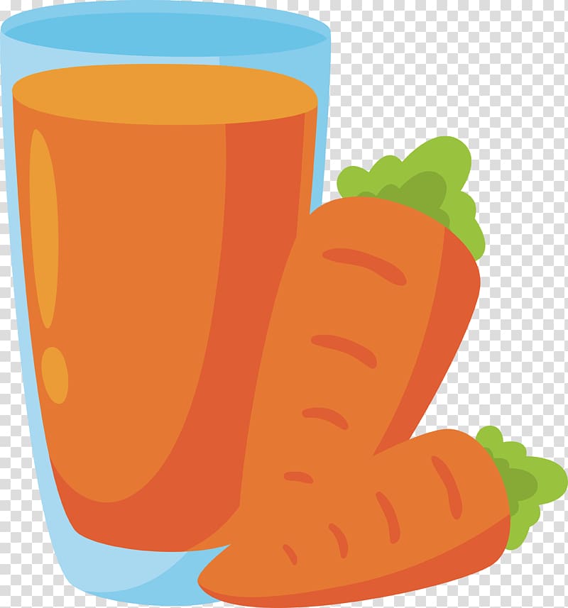 Orange juice Carrot juice Apple juice, Carrot juice transparent background PNG clipart