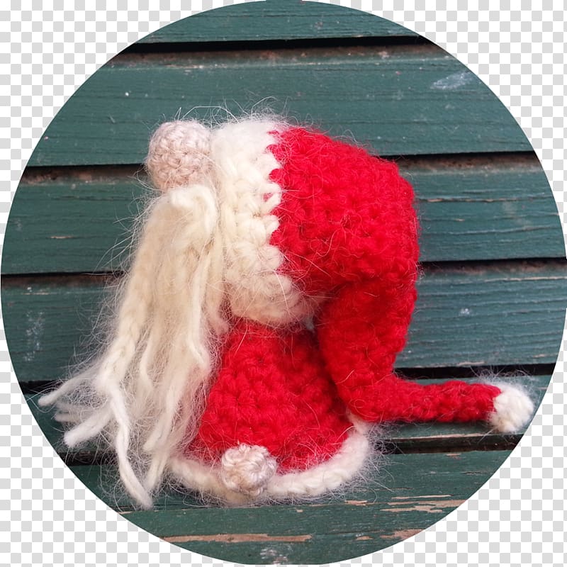 Santa Claus Crochet Christmas ornament Amigurumi, Wise Man transparent background PNG clipart