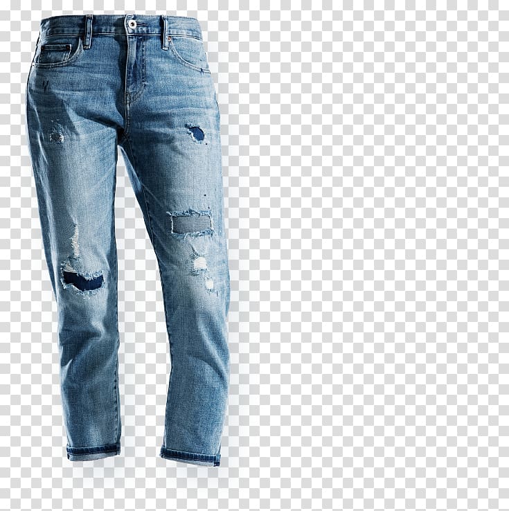 Jeans Denim Pants Uniqlo Boyfriend, jean transparent background PNG clipart