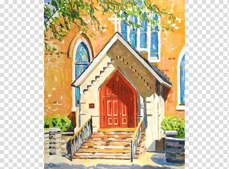 St Peter\'s Episcopal Church Painting Farm Artist Raleigh, painting transparent background PNG clipart