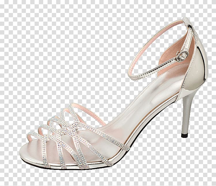 Sandal Jelly shoes Flip-flops, Dazzling diamond sandals transparent background PNG clipart