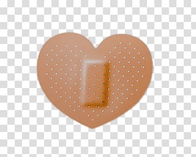 bandaid, Heart Shaped Band Aid transparent background PNG clipart