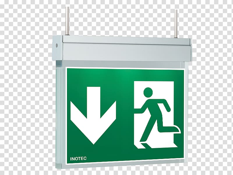 Exit sign Emergency exit Light Smoke detector Fire Extinguishers, light transparent background PNG clipart