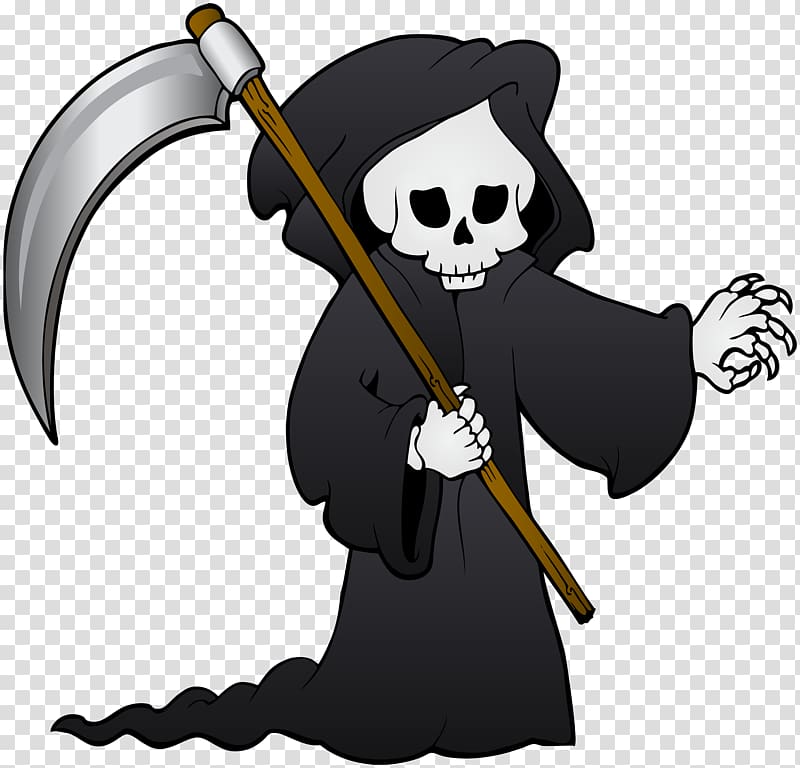 Death Icon, Grim Reaper transparent background PNG clipart