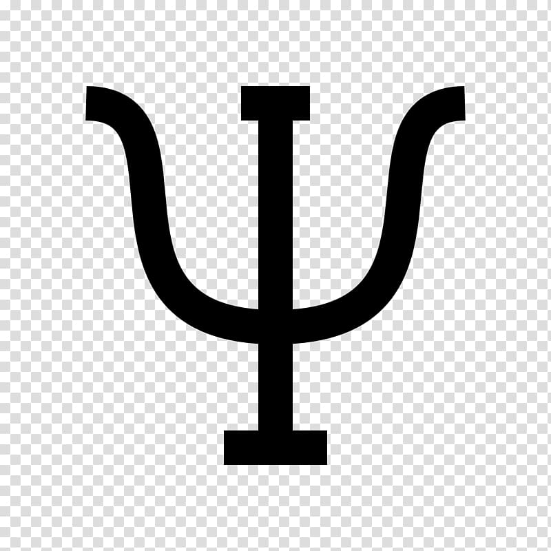 black logo, Psi Psychology Greek alphabet Computer Icons Symbol, psychology transparent background PNG clipart