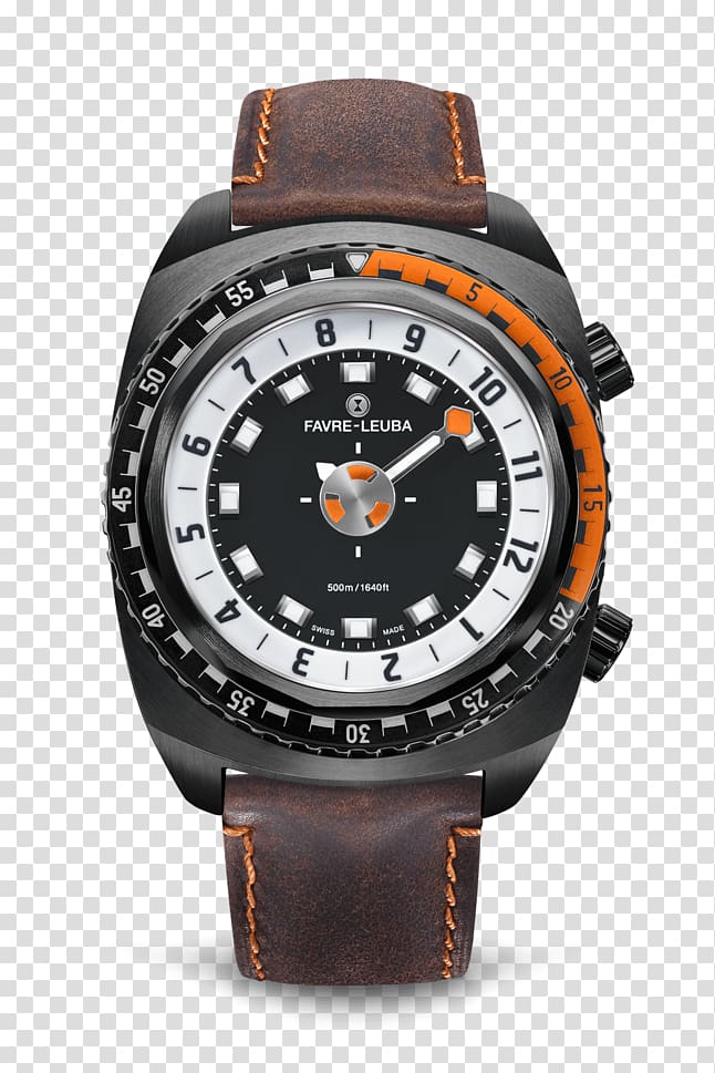 Favre-Leuba Le Locle Diving watch Brand, watch transparent background PNG clipart