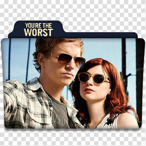 Aya Cash You\'re the Worst, Season 4 Chris Geere Jimmy Shive-Overly, you are the worst transparent background PNG clipart