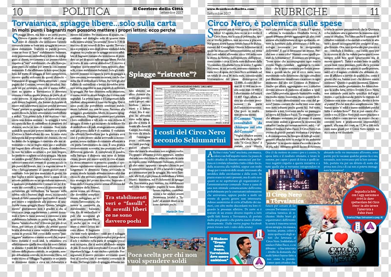 Il Corriere della Città Paper Advertising Beach Torvaianica, others transparent background PNG clipart